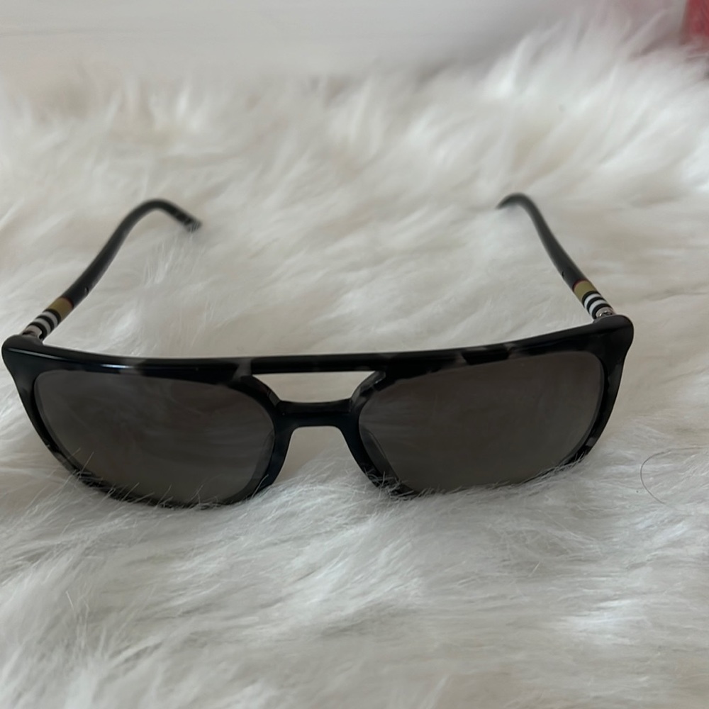 BURBERRY Authentic Black Havana Sunglasses